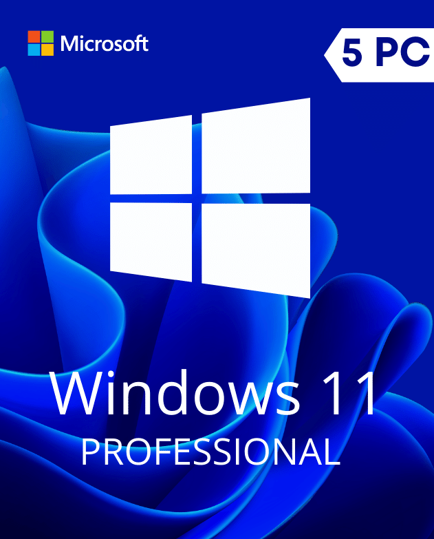 WINDOWS 11 PROFESSIONAL ACTIVATION KEY – (5PC)